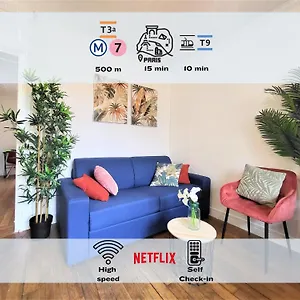 L'oasis - Metro Porte D'italie Appartement